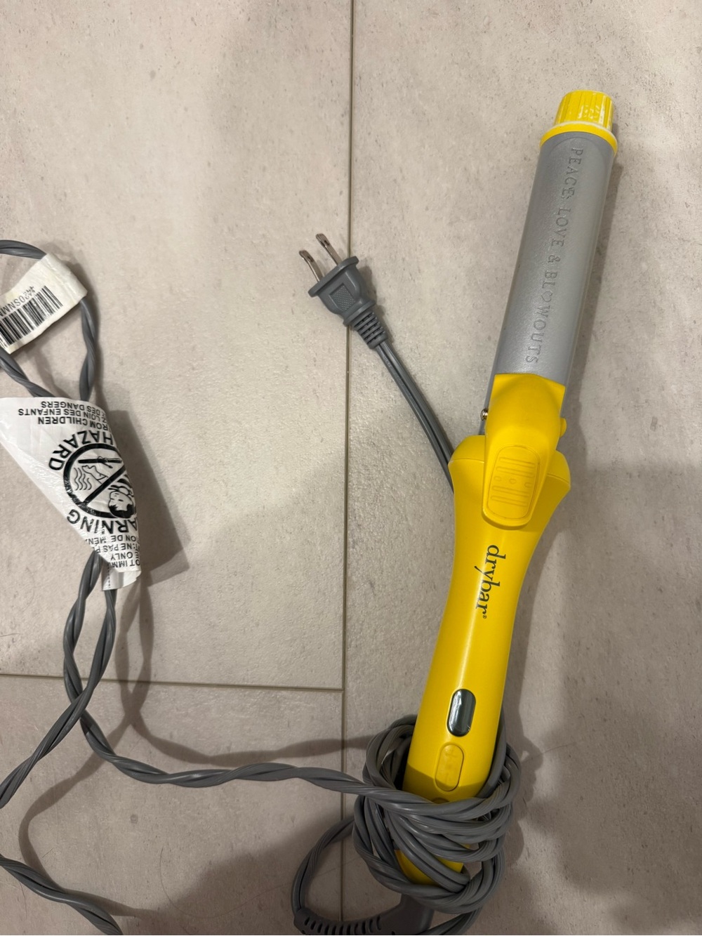 Drybar curling iron 1.25 inch